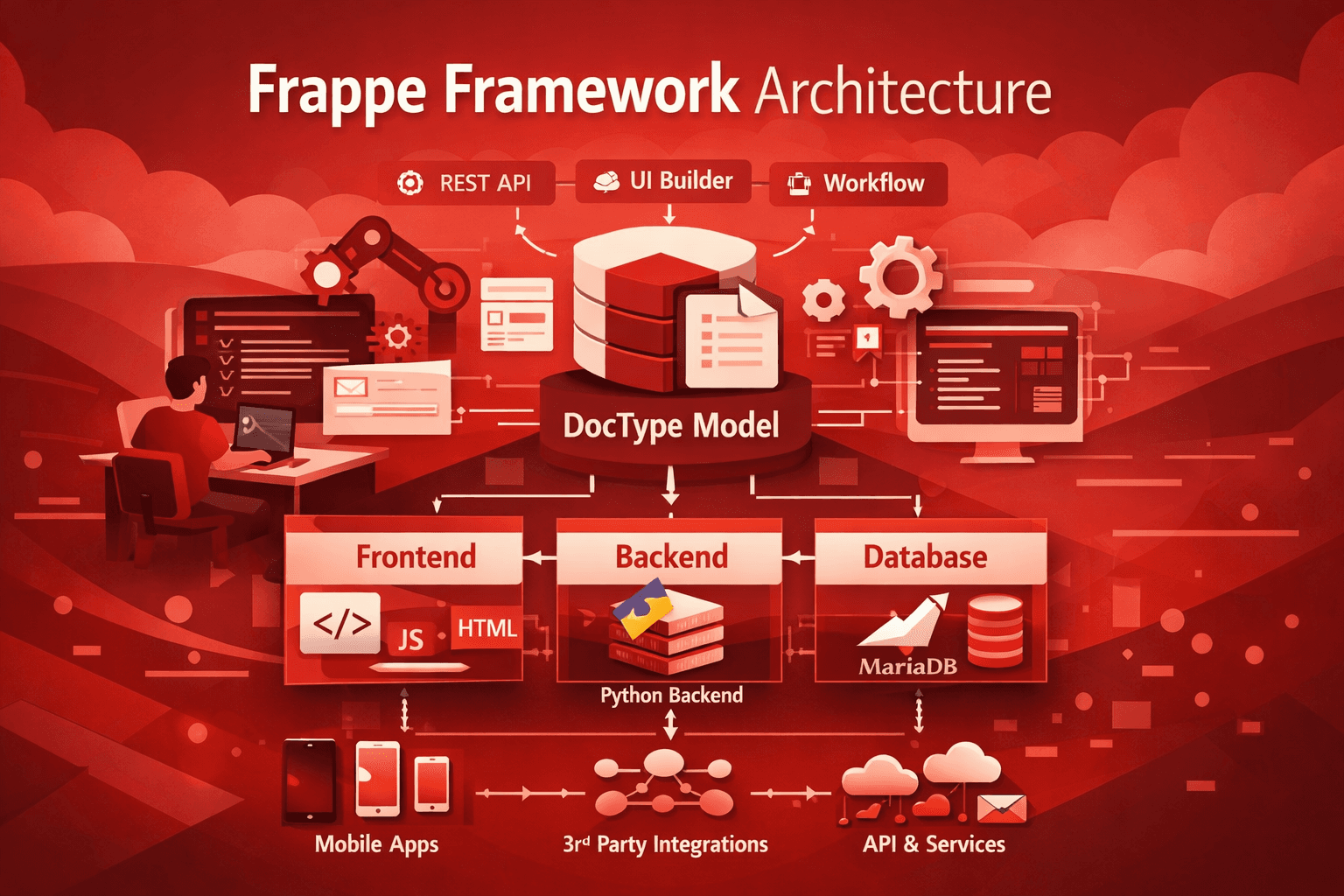 Keunggulan Frappe Framework untuk Development Produk Modern dan Implementasinya pada Solusi ERP TMA